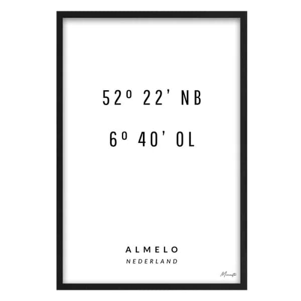 Coördinaten Almelo