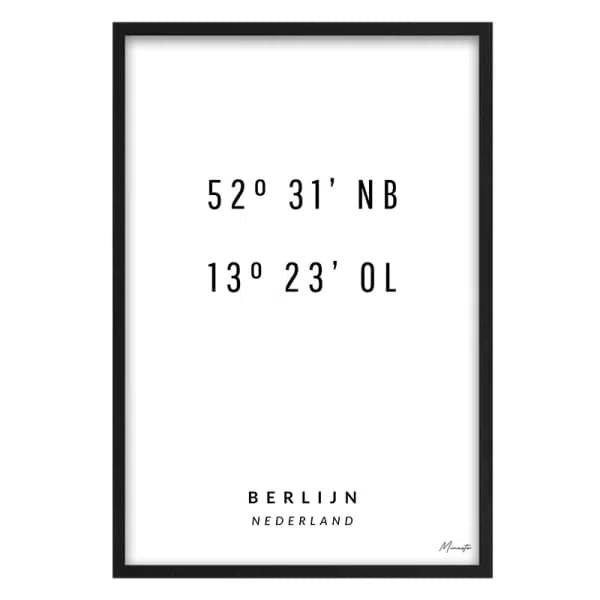 Coördinaten Berlijn