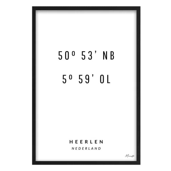 Coördinaten Heerlen