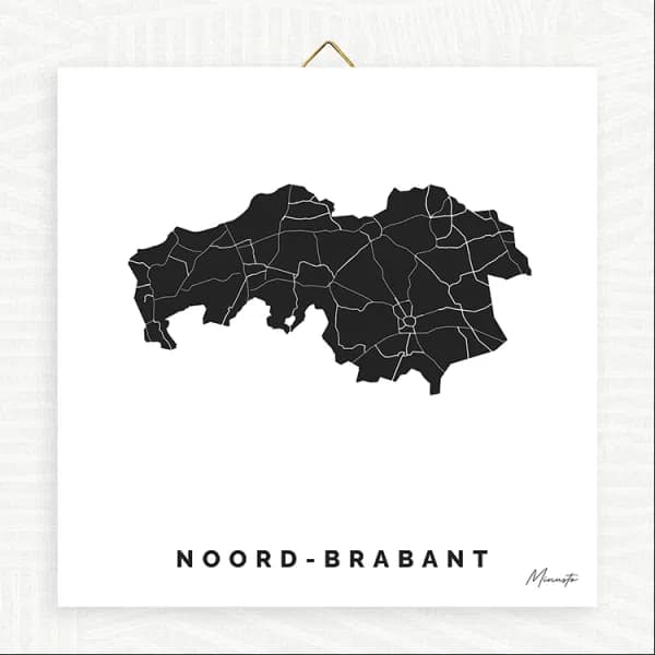 Tegeltje Provincie Brabant