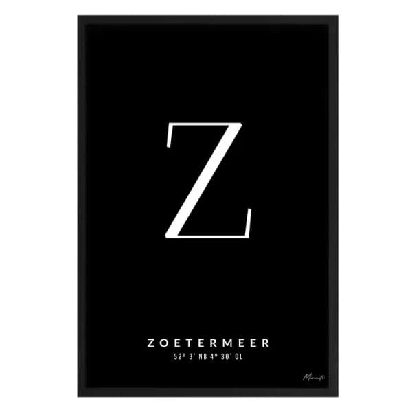 Letter Z Zoetermeer