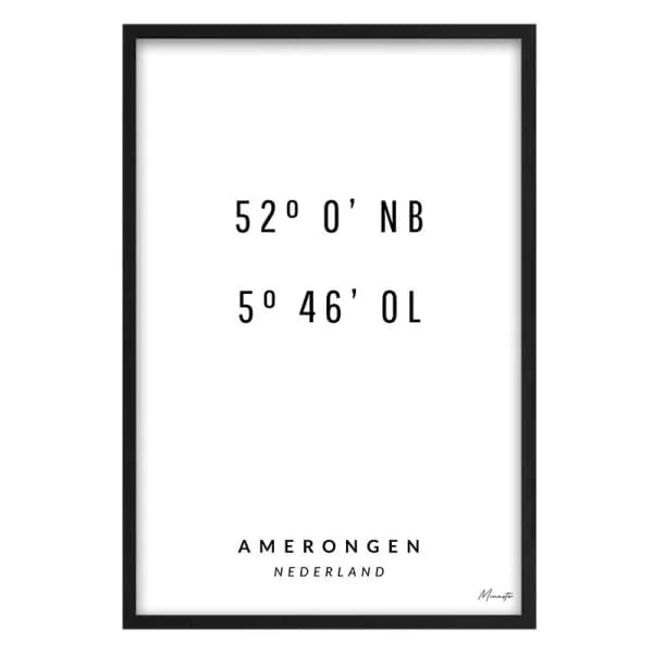 Coordinaten Amerongen