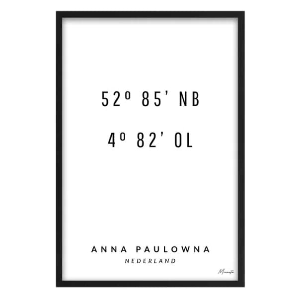 Coordinaten Anna Paulowna