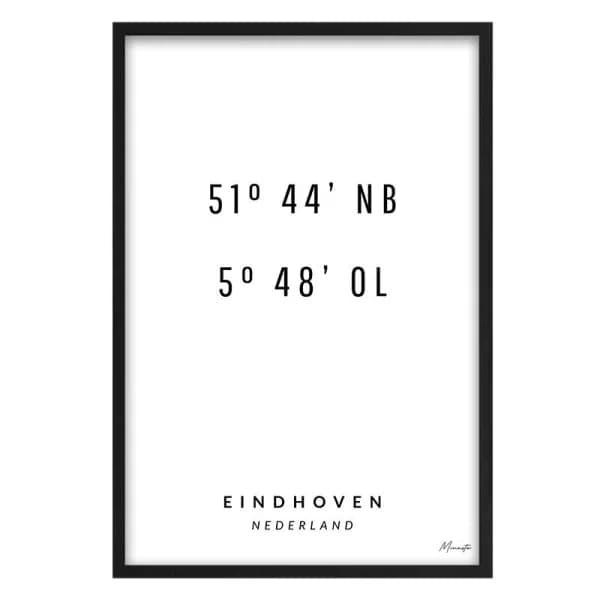 Coordinaten Eindhoven