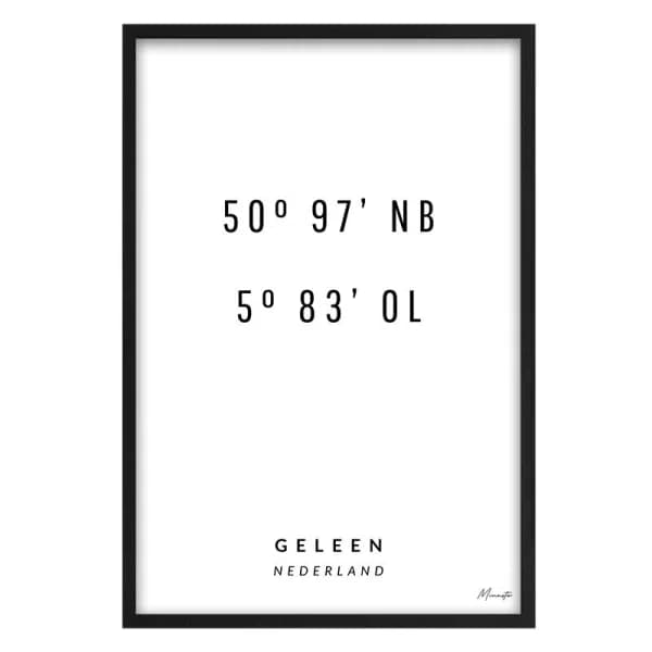Coordinaten Geleen
