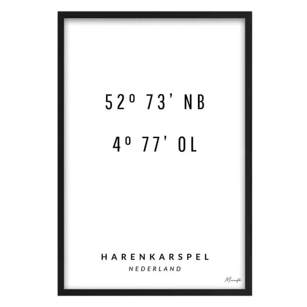 Coordinaten Harenkarspel
