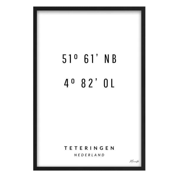 Coordinaten Teteringen
