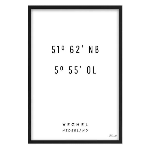 Coordinaten Veghel
