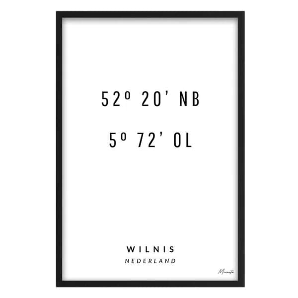 Coordinaten Wilnis