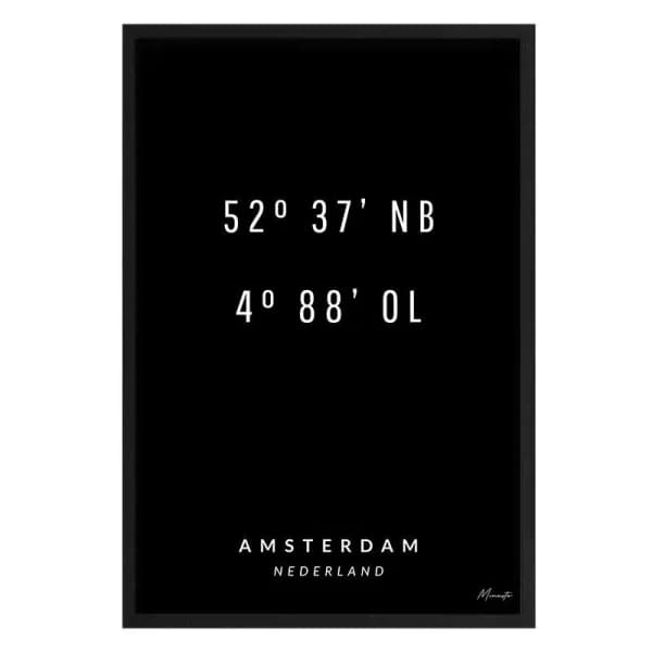 Coordinaten Amsterdam