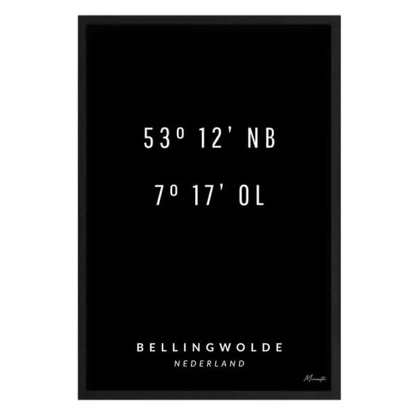 Coordinaten Bellingwolde