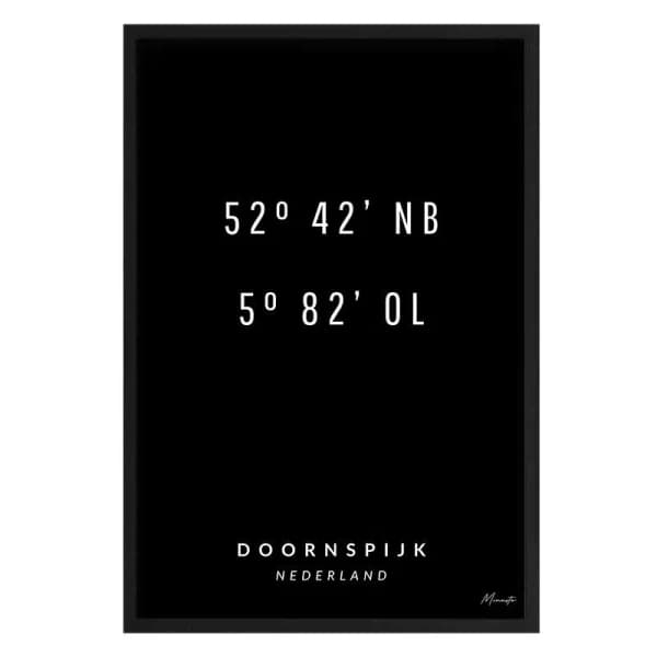 Coordinaten Doornspijk