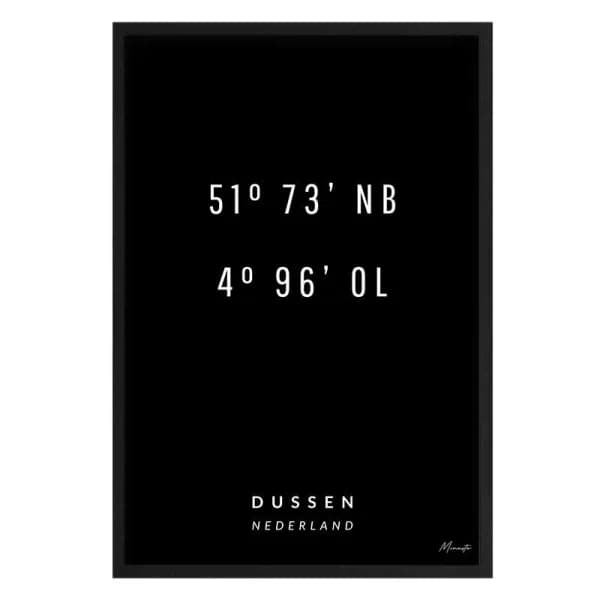 Coordinaten Dussen