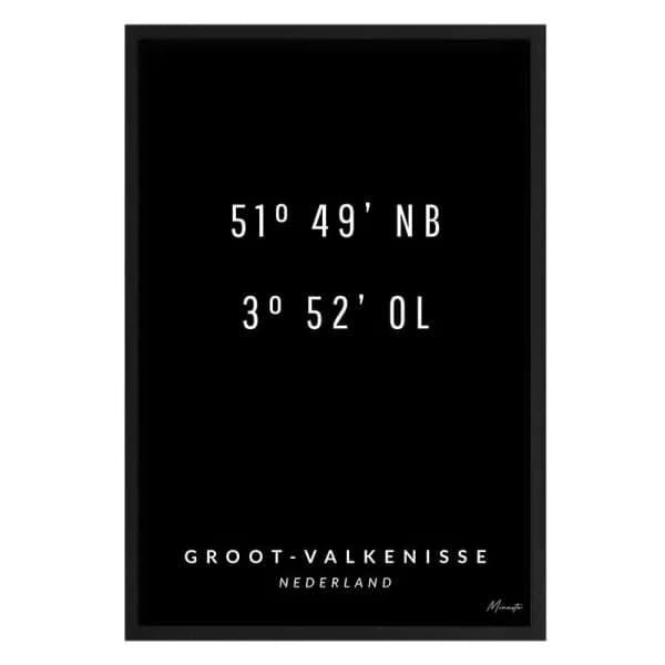 Coordinaten Groot-Valkenisse