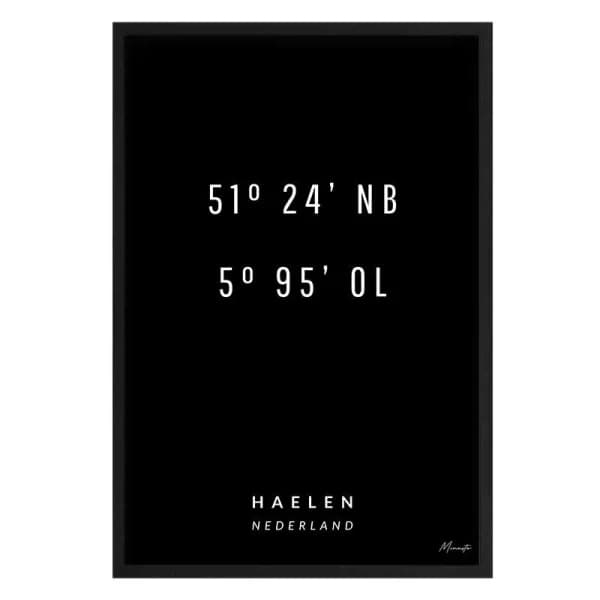 Coordinaten Haelen