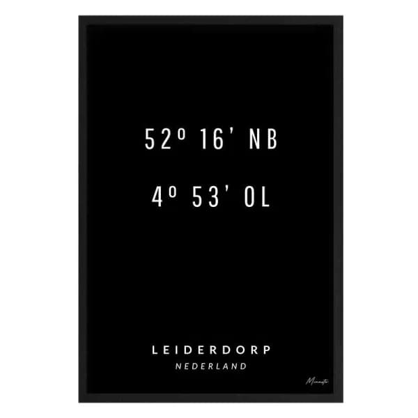 Coordinaten Leiderdorp