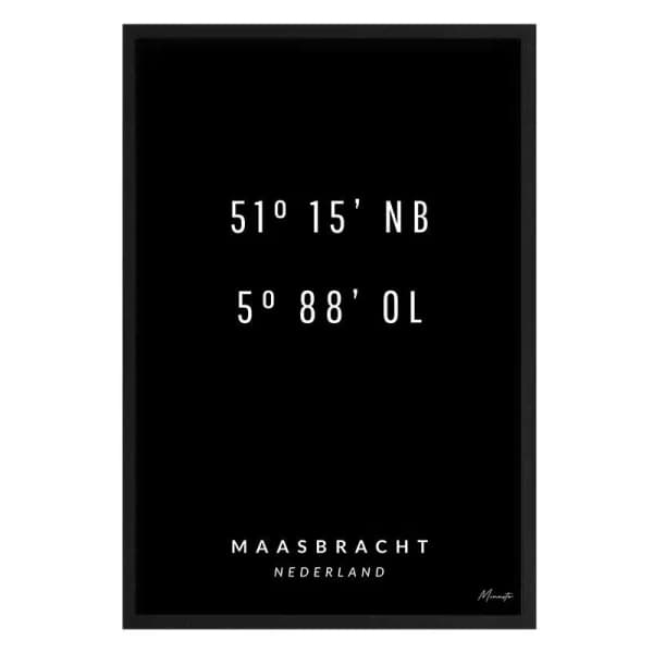 Coordinaten Maasbracht