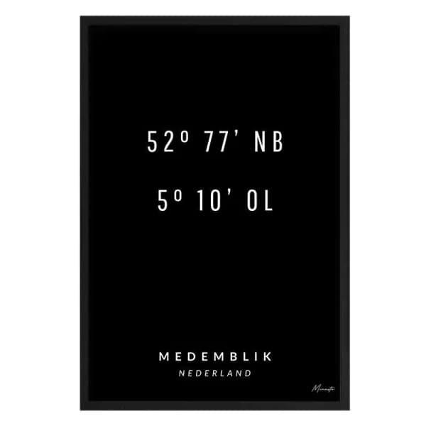 Coordinaten Medemblik