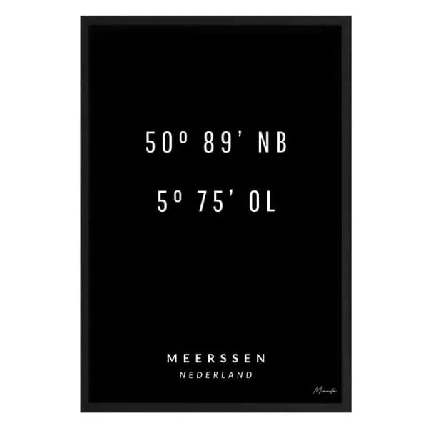 Coordinaten Meerssen