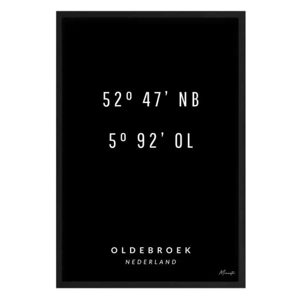 Coordinaten Oldebroek