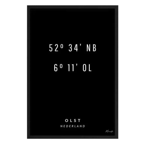 Coordinaten Olst