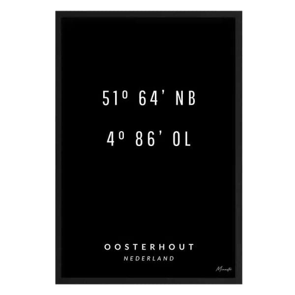 Coordinaten Oosterhout