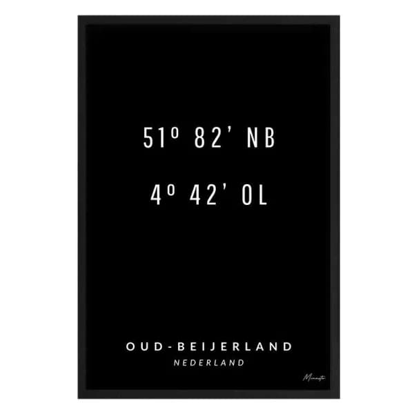 Coordinaten Oud-Beijerland