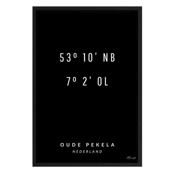 Coordinaten Oude Pekela