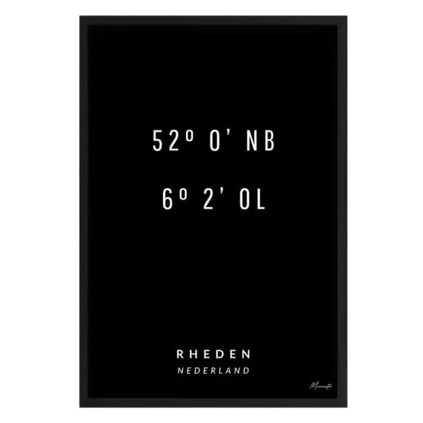 Coordinaten Rheden