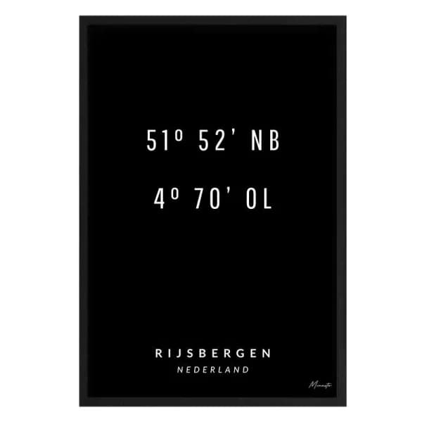 Coordinaten Rijsbergen