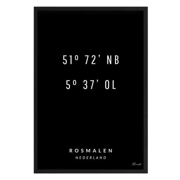 Coordinaten Rosmalen