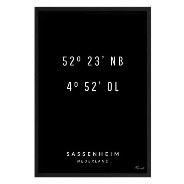 Coordinaten Sassenheim