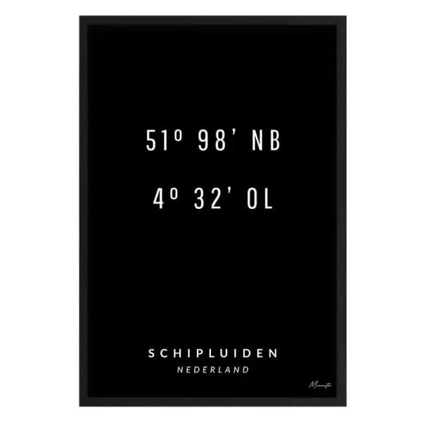 Coordinaten Schipluiden