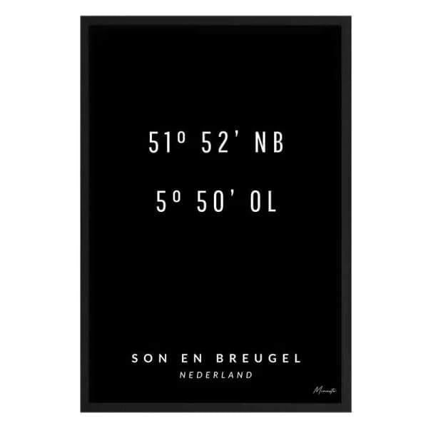 Coordinaten Son en Breugel