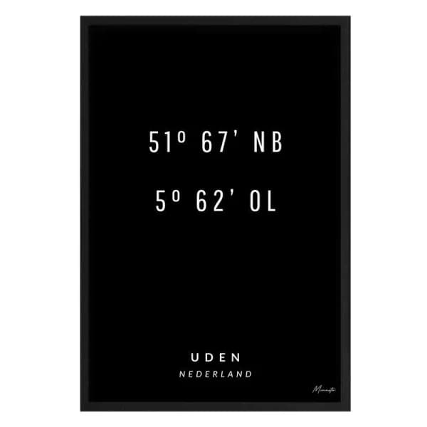 Coordinaten Uden