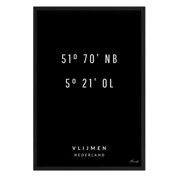 Coordinaten Vlijmen