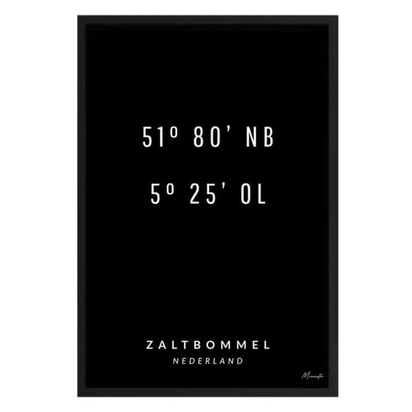 Coordinaten Zaltbommel