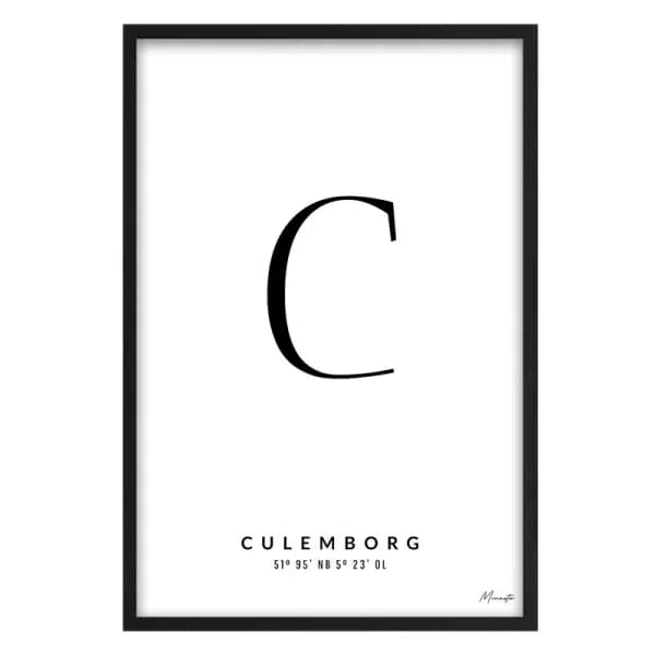 Letter C Culemborg