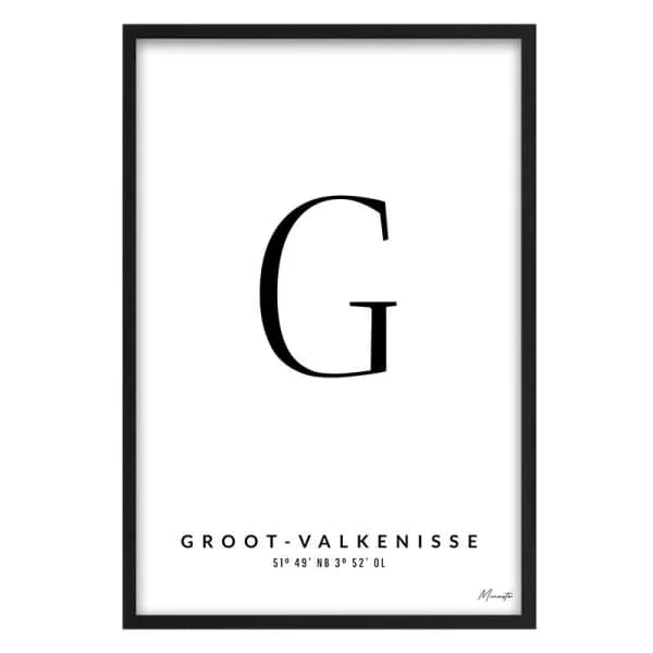 Letter G Groot-Valkenisse