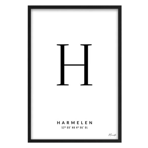 Letter H Harmelen