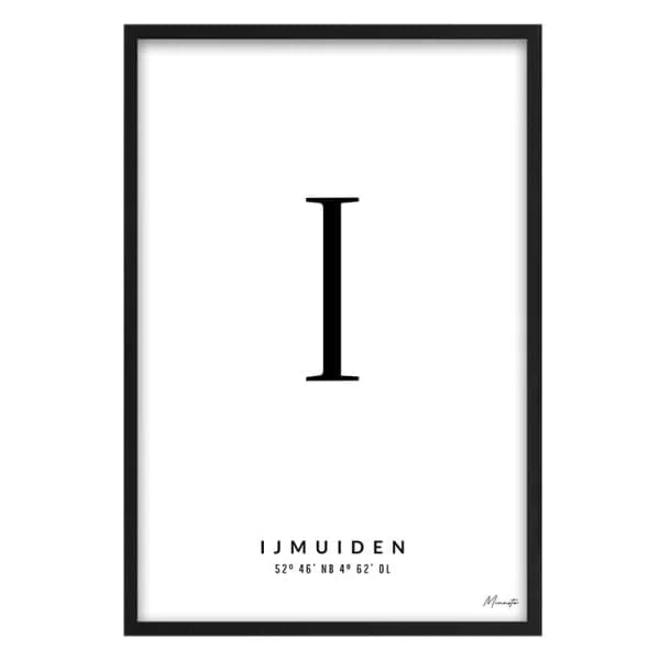 Letter I IJmuiden