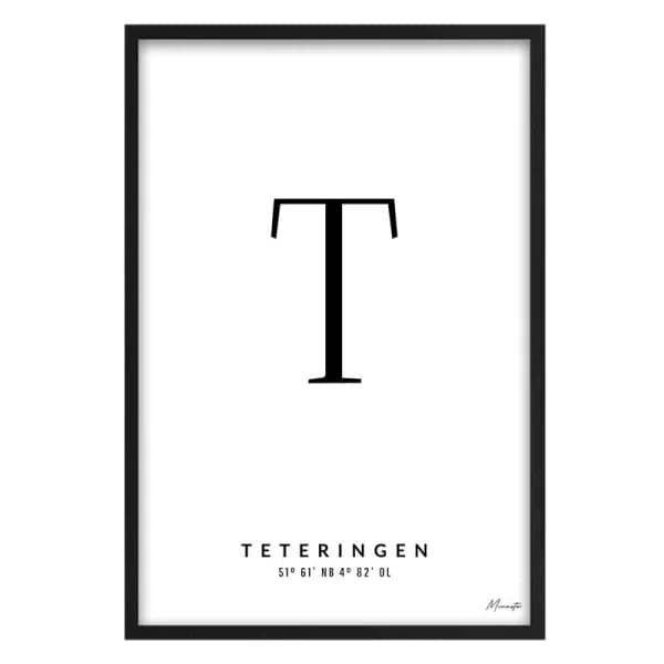 Letter T Teteringen