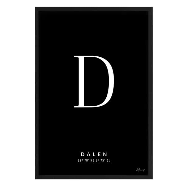 Letter D Dalen
