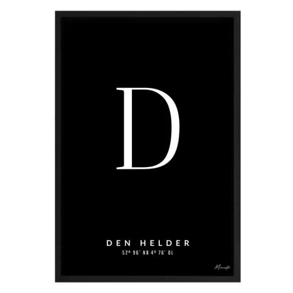 Letter D Den Helder
