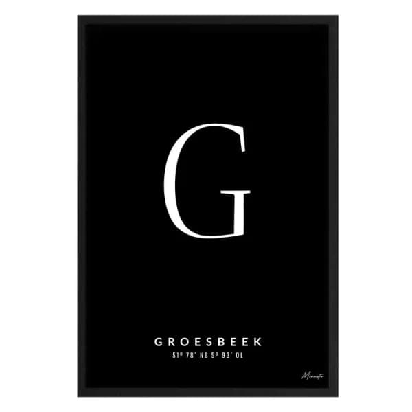 Letter G Groesbeek