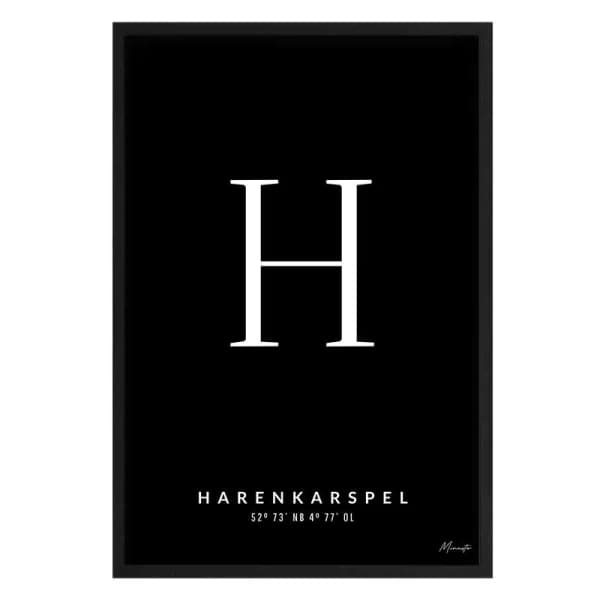 Letter H Harenkarspel