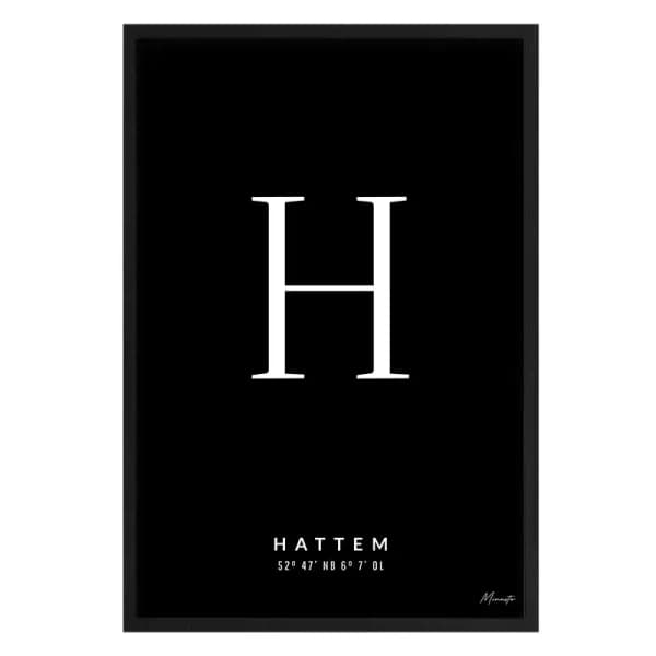 Letter H Hattem