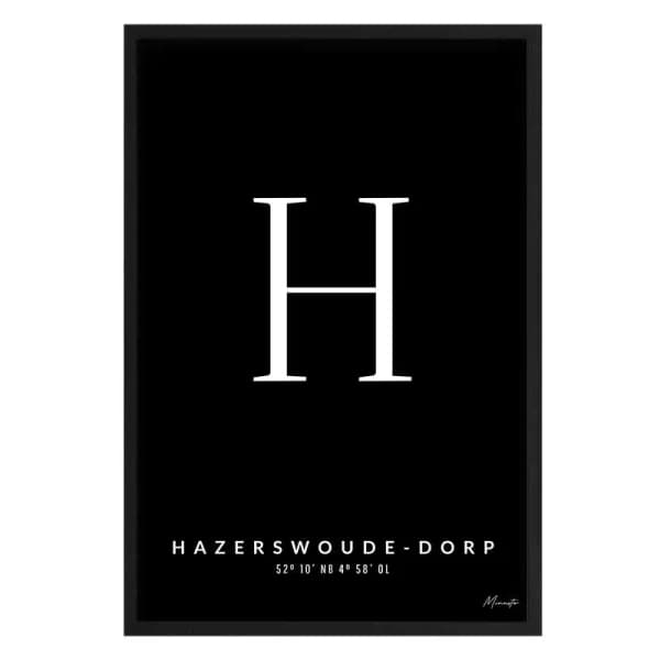 Letter H Hazerswoude-Dorp
