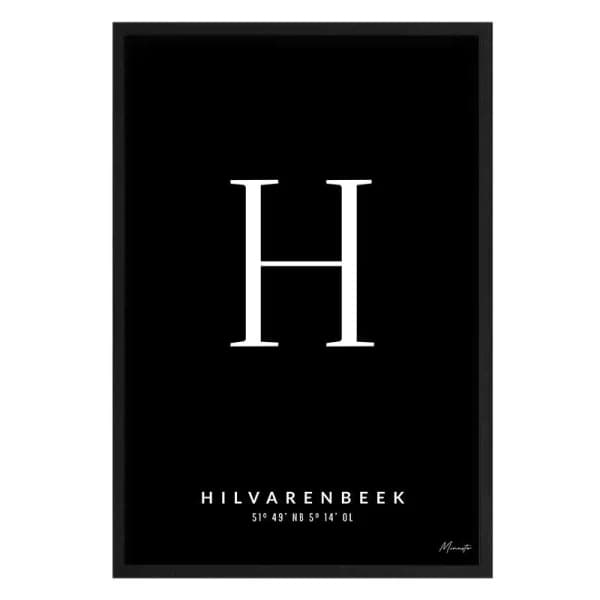 Letter H Hilvarenbeek