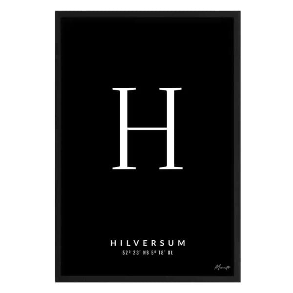 Letter H Hilversum